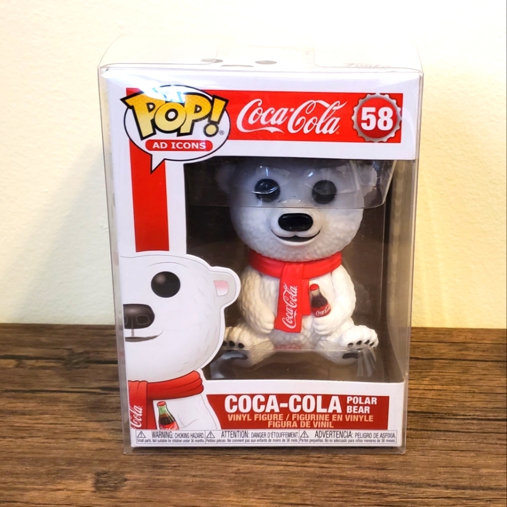 Coca-Cola Polar Bear Funko Pop Ad Icon #58